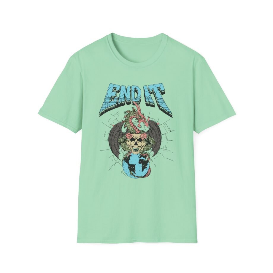 End It Mech Unisex Softstyle T-Shirt