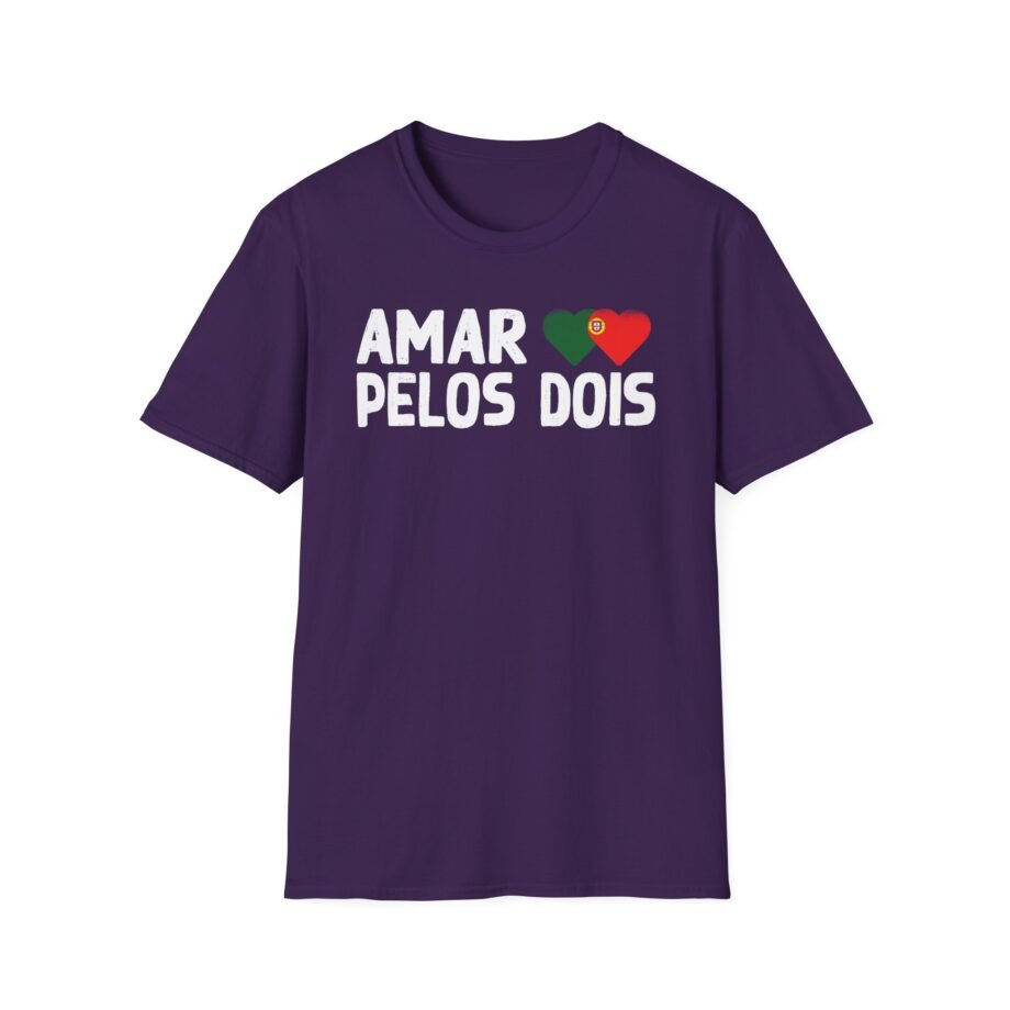 Salvador Sobral Amar Pelos Dois Unisex Softstyle T-shirt