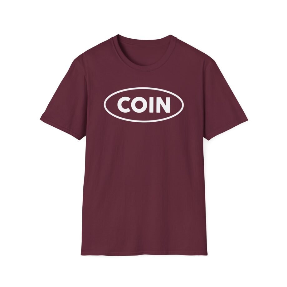Coin Oval Logo Unisex Softstyle T-shirt