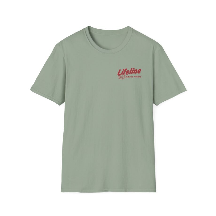 Chris D Elia Lifeline Advice Hotline Unisex Softstyle T-shirt
