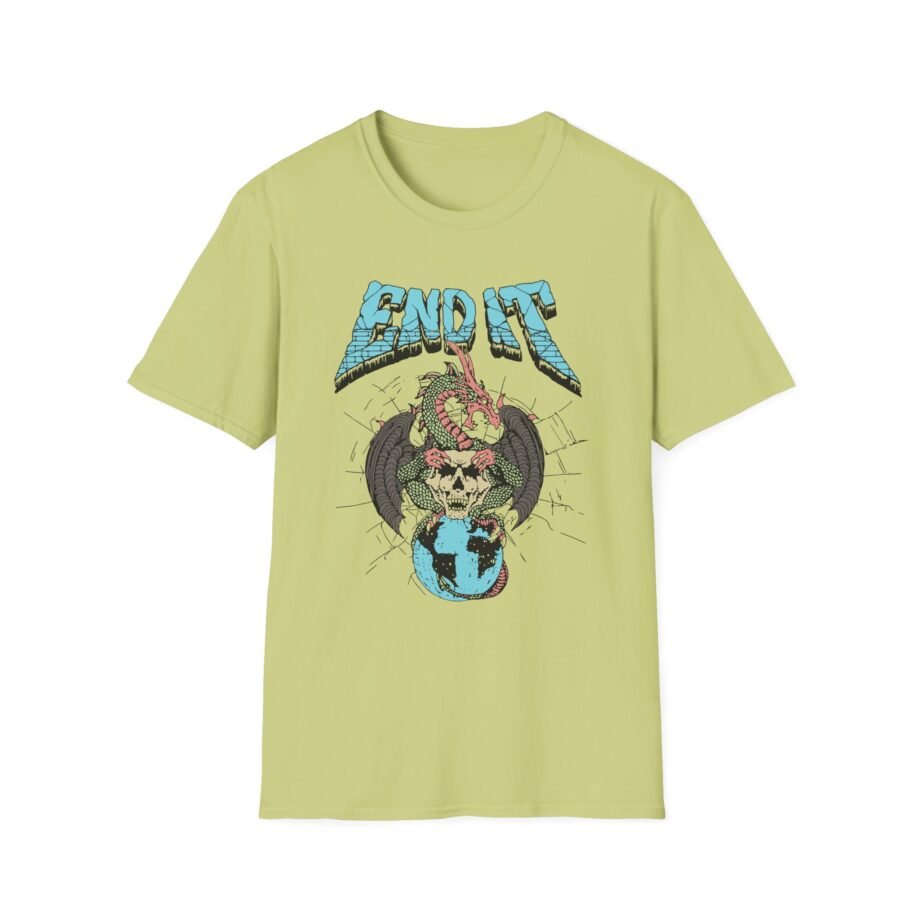 End It Mech Unisex Softstyle T-Shirt