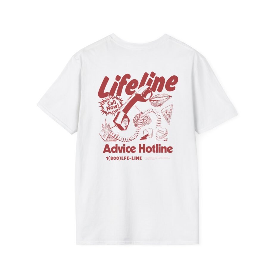 Chris D Elia Lifeline Advice Hotline Unisex Softstyle T-shirt