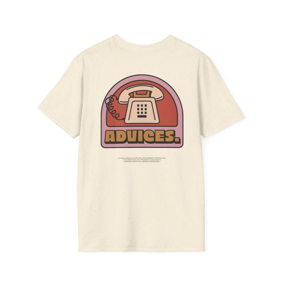 Chris D Elia Advices Natural Unisex Softstyle T-shirt