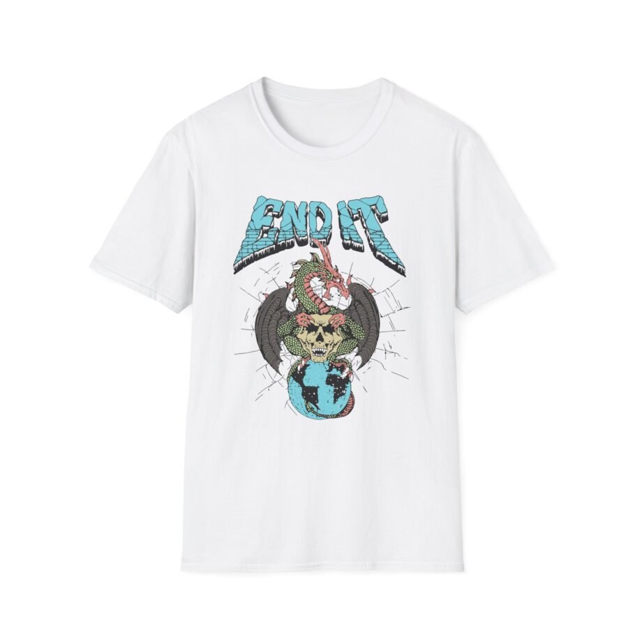 End It Mech Unisex Softstyle T-Shirt