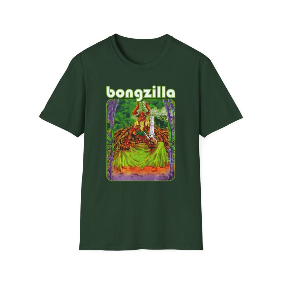 Bongzilla Gateway Album Art Unisex Softstyle T-shirt