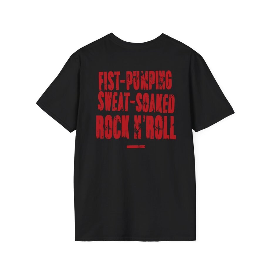 Airbourne Fist Pumping Unisex Softstyle T-shirt