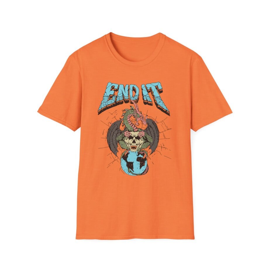 End It Mech Unisex Softstyle T-Shirt
