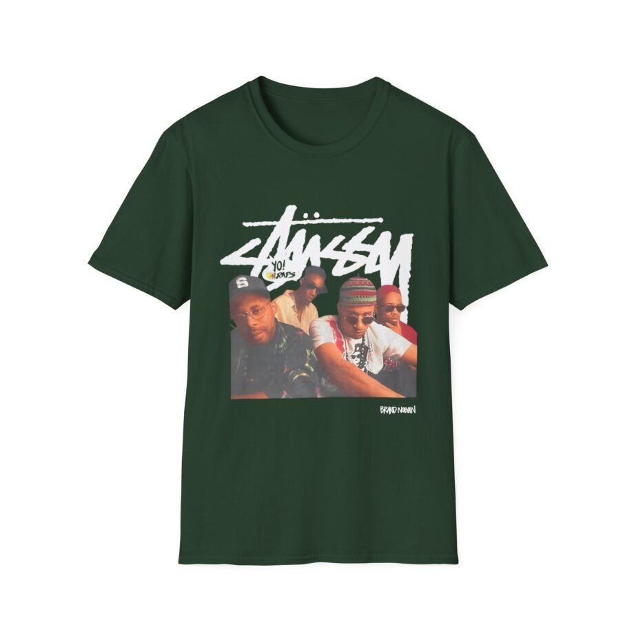 Brand Nubian Stussy Mtv Raps Brand Unisex Softstyle T-shirt