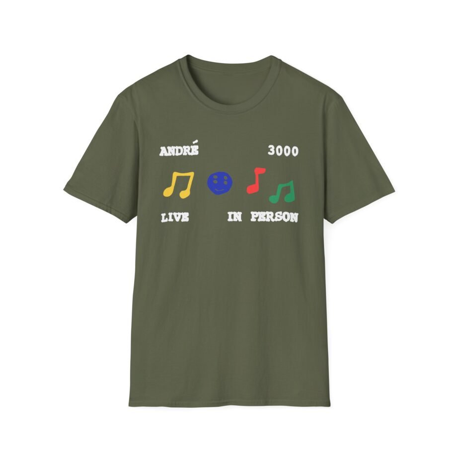Andre 3000 Cactus Live in Person Unisex Softstyle T-shirt