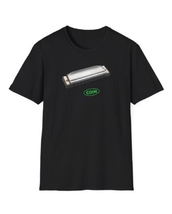 Coin Harmonica Unisex Softstyle T-shirt