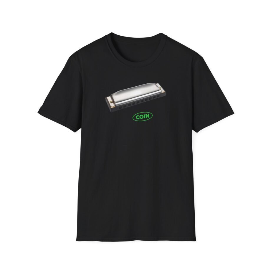 Coin Harmonica Unisex Softstyle T-shirt