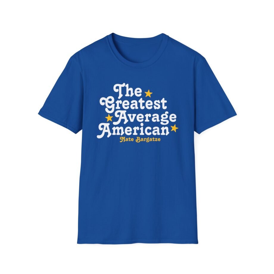 The Greatest Average American Nate Bargatze Unisex Softstyle T-shirt