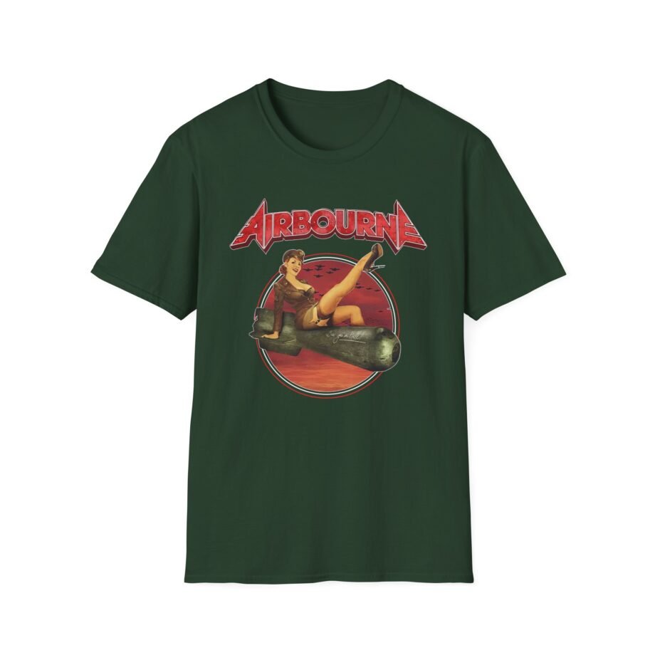 Airbourne Bomb Girl Unisex Softstyle T-shirt