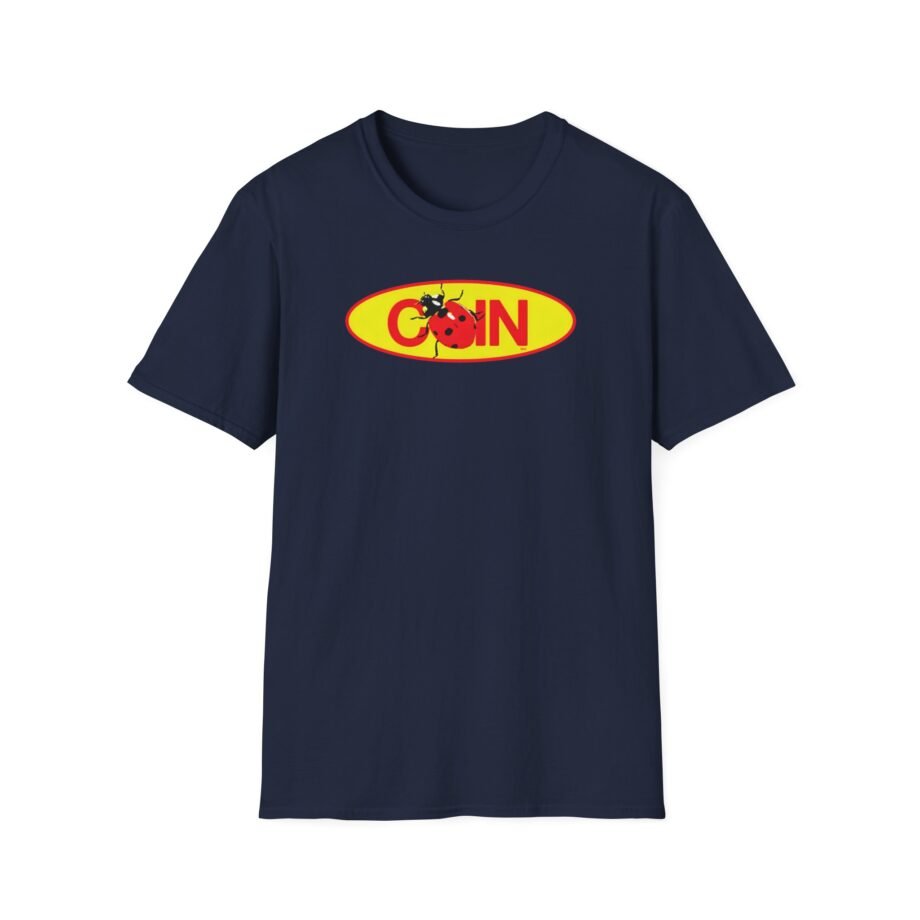 Coin Ladybug Logo Unisex Softstyle T-shirt
