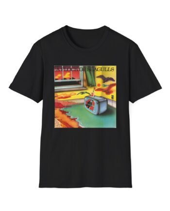 A Flock of Seagulls Original Album Cover Unisex Softstyle T-Shirt