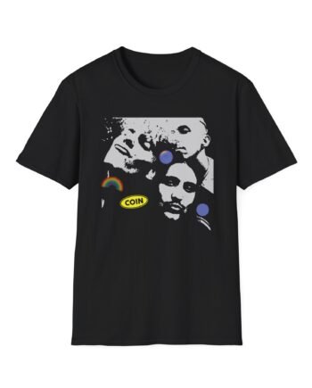 Coin Rainbow Kiss Unisex Softstyle T-shirt