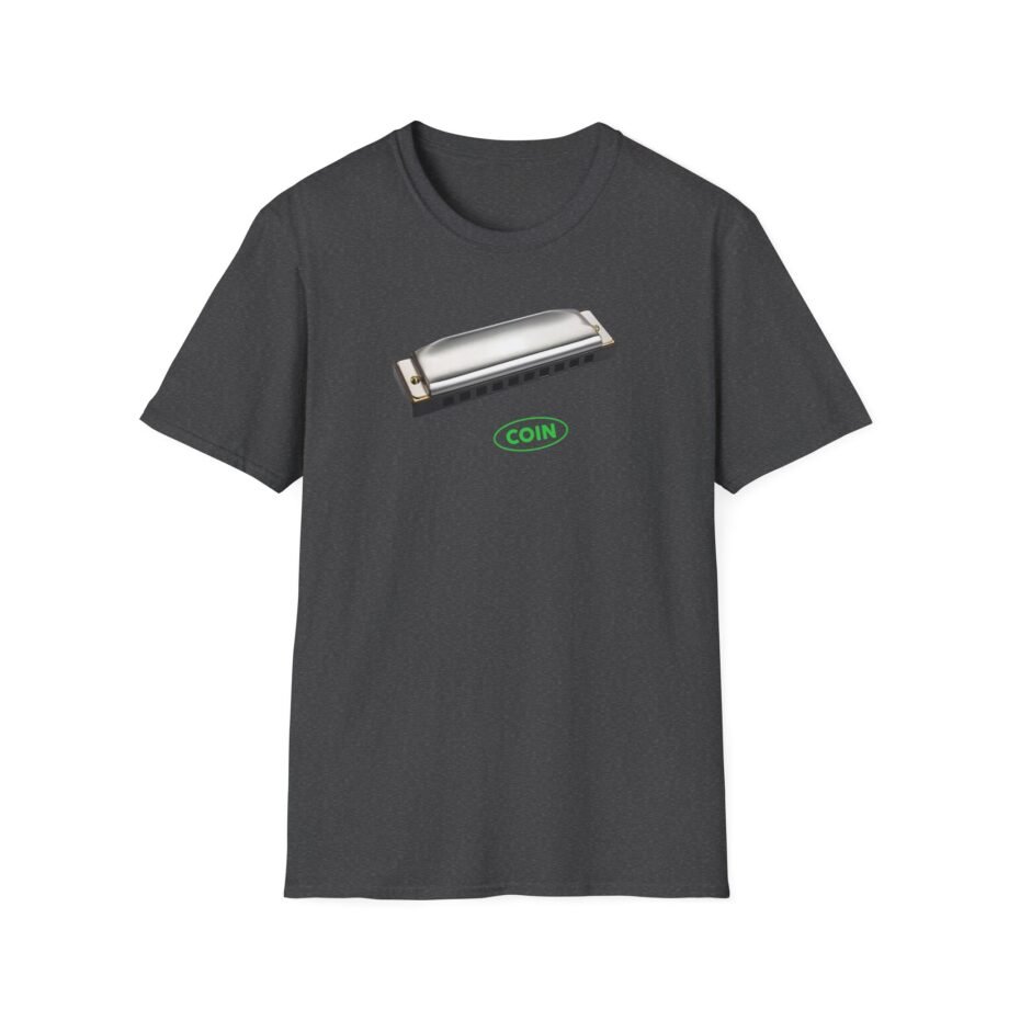 Coin Harmonica Unisex Softstyle T-shirt