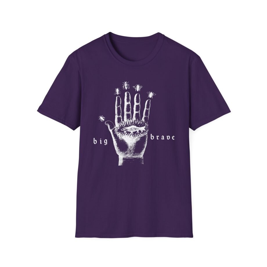 Big Brave Hand Unisex Softstyle T-shirt