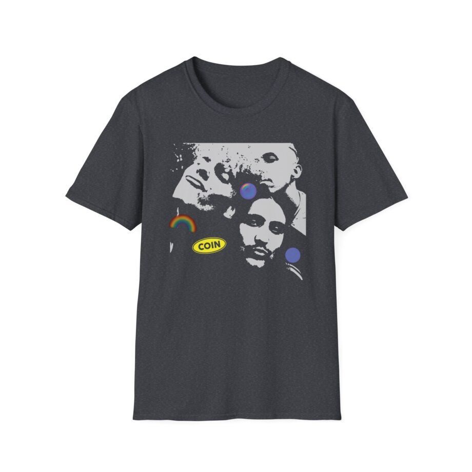 Coin Rainbow Kiss Unisex Softstyle T-shirt