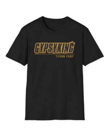 Tyson Fury  Gypsy King Glitter Unisex Softstyle T-shirt