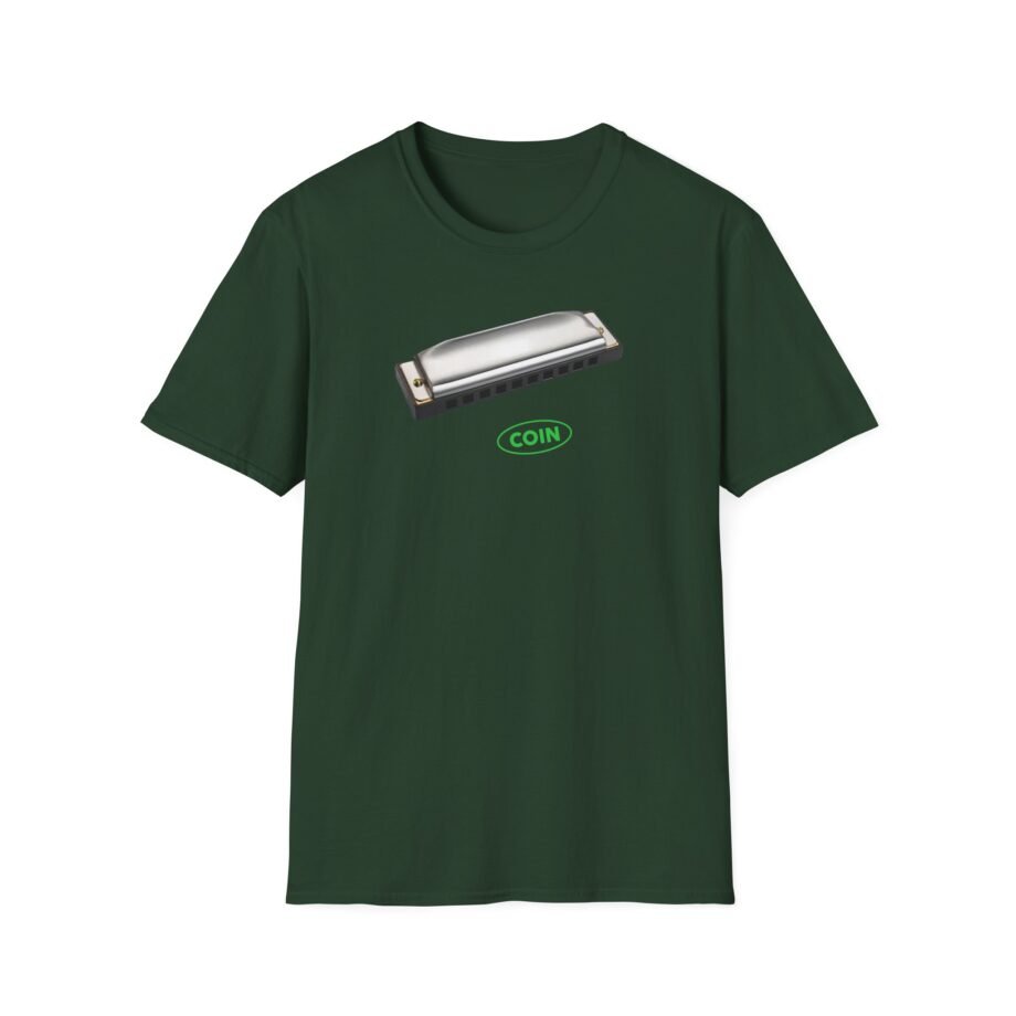 Coin Harmonica Unisex Softstyle T-shirt