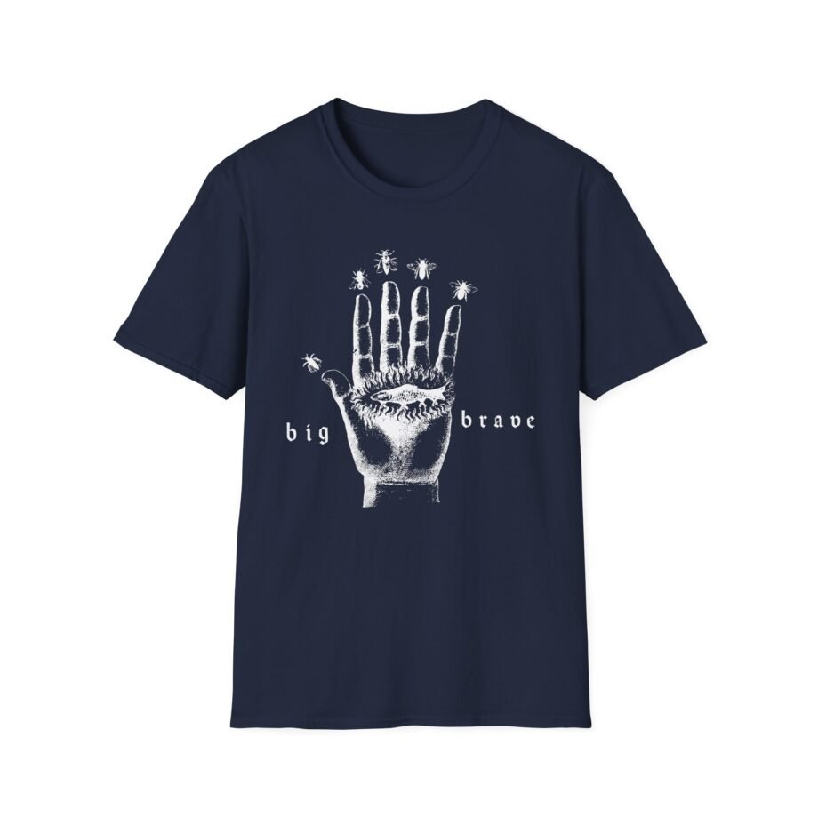 Big Brave Hand Unisex Softstyle T-shirt