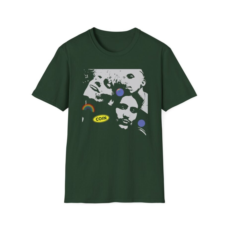 Coin Rainbow Kiss Unisex Softstyle T-shirt