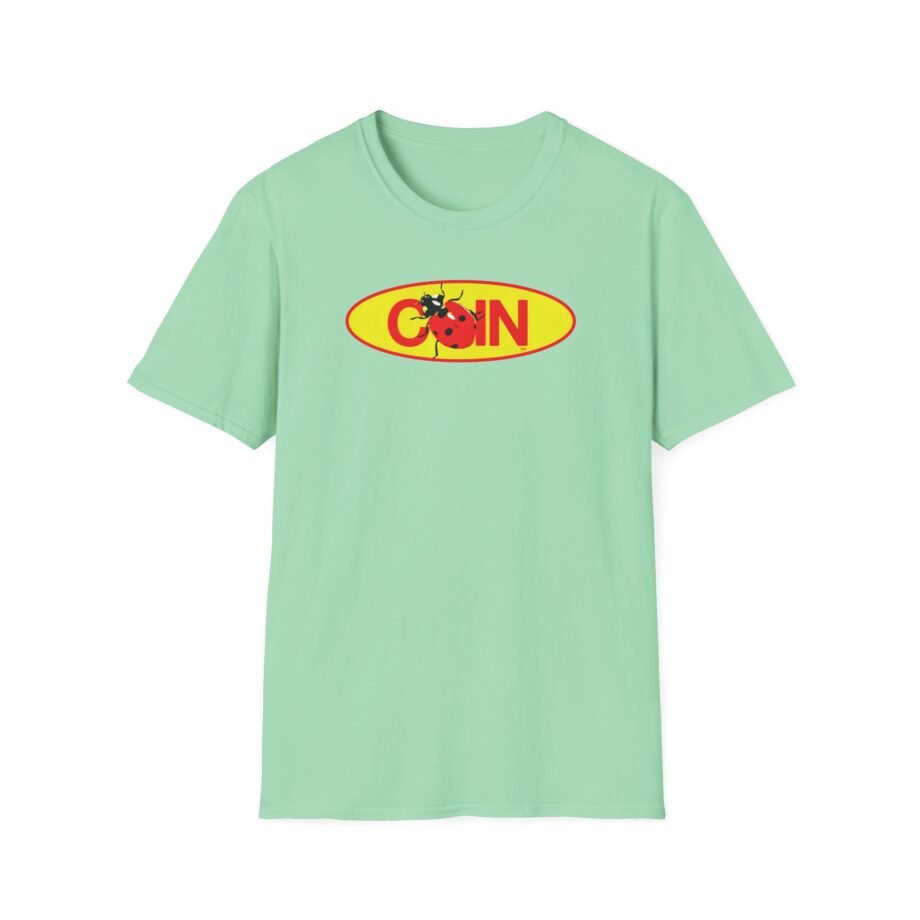 Coin Ladybug Logo Unisex Softstyle T-shirt