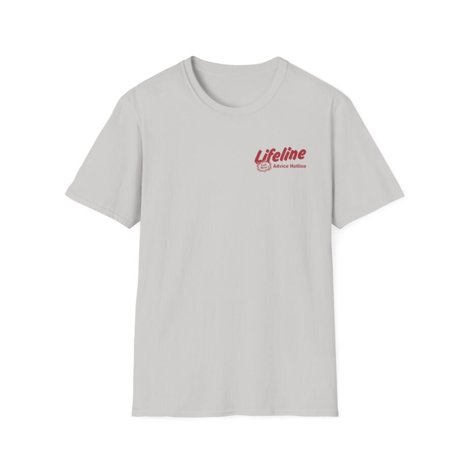 Chris D Elia Lifeline Advice Hotline Unisex Softstyle T-shirt