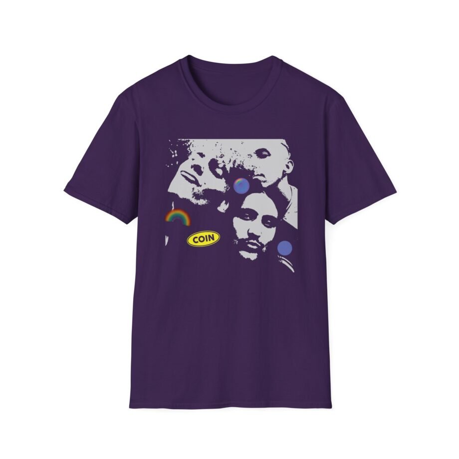 Coin Rainbow Kiss Unisex Softstyle T-shirt