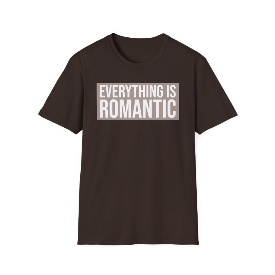 Brat Everything is Romantic Unisex Softstyle T-shirt
