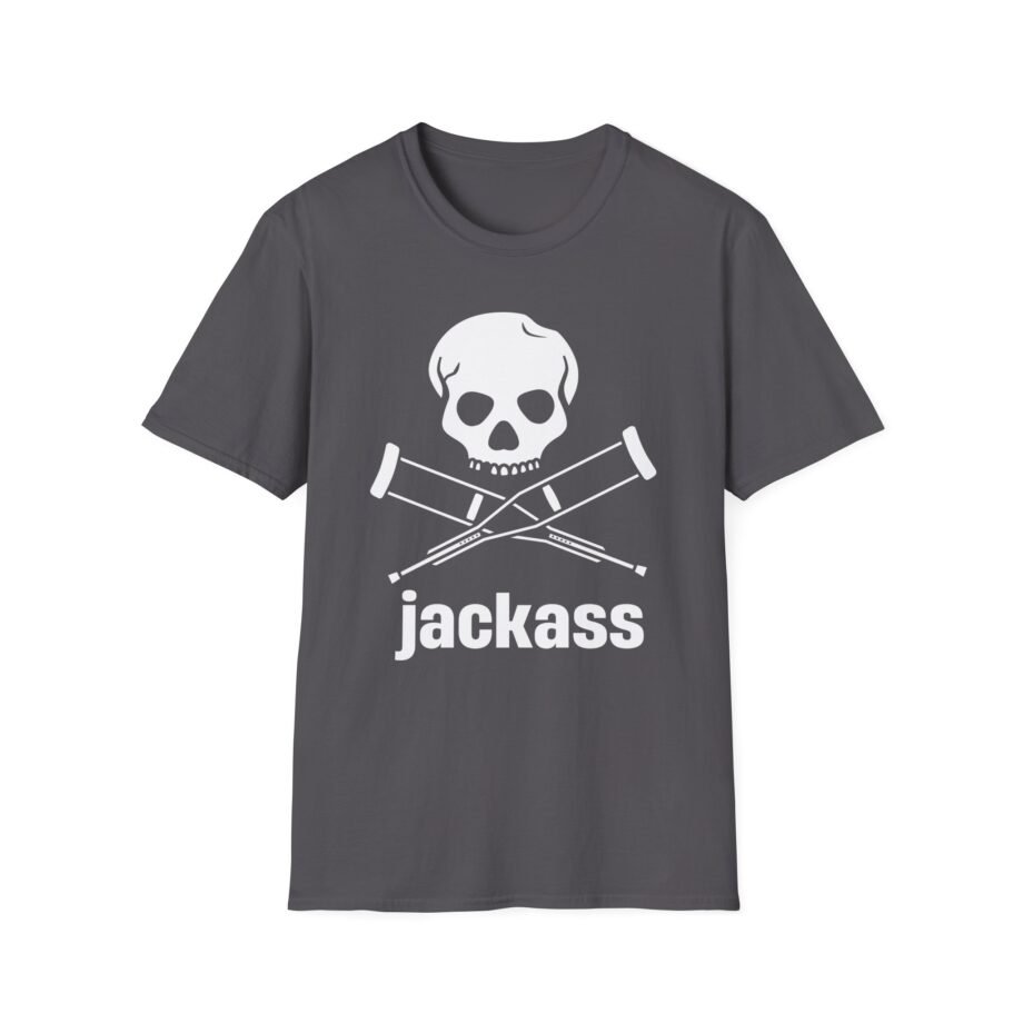 Jackass Sailor Skull & Crossbones Unisex Softstyle T-shirt