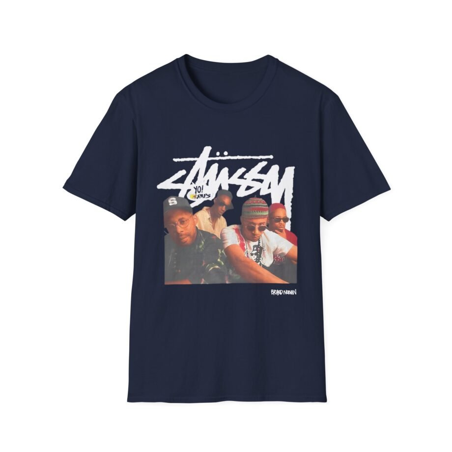 Brand Nubian Stussy Mtv Raps Brand Unisex Softstyle T-shirt