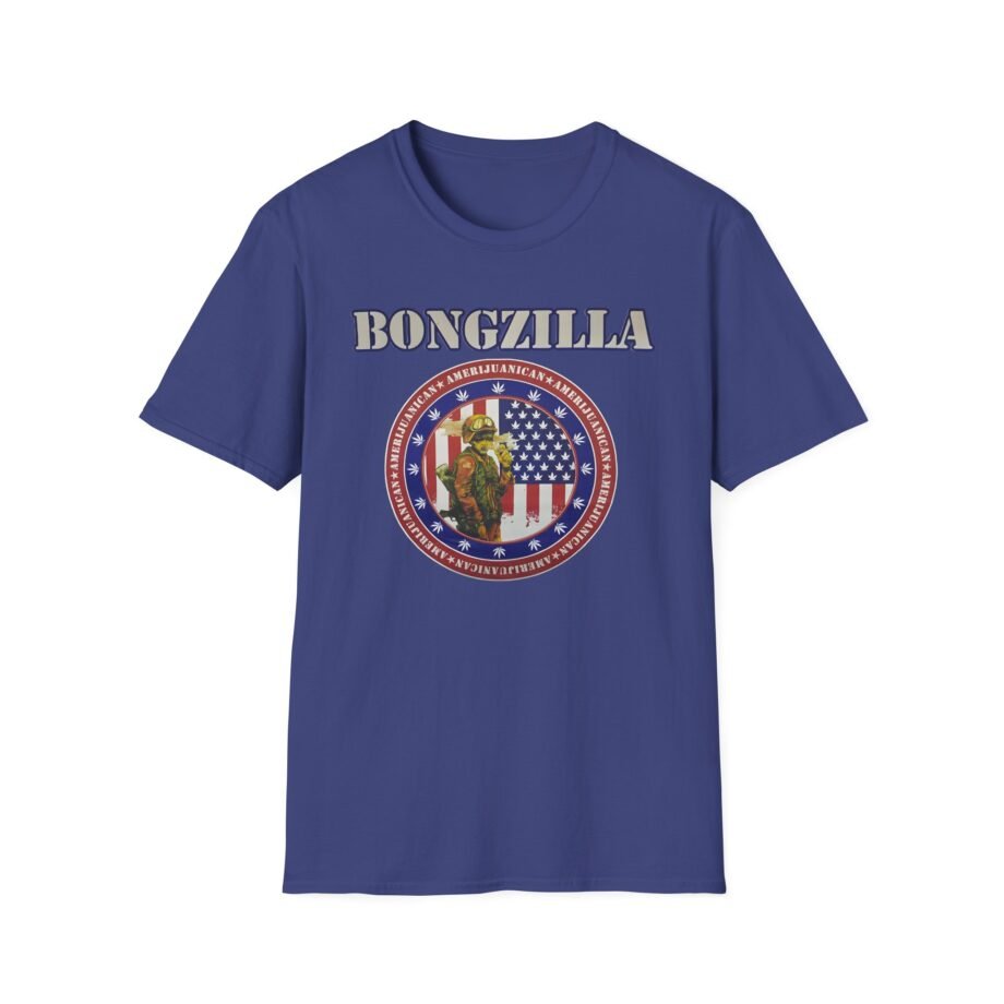 Bongzilla Amerijuanican Unisex Softstyle T-shirt