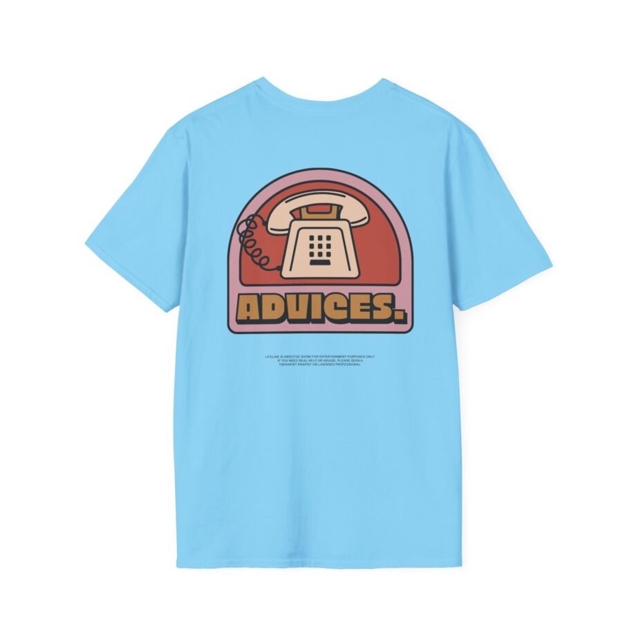 Chris D Elia Advices Natural Unisex Softstyle T-shirt