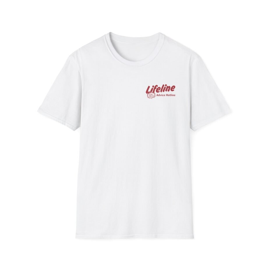 Chris D Elia Lifeline Advice Hotline Unisex Softstyle T-shirt