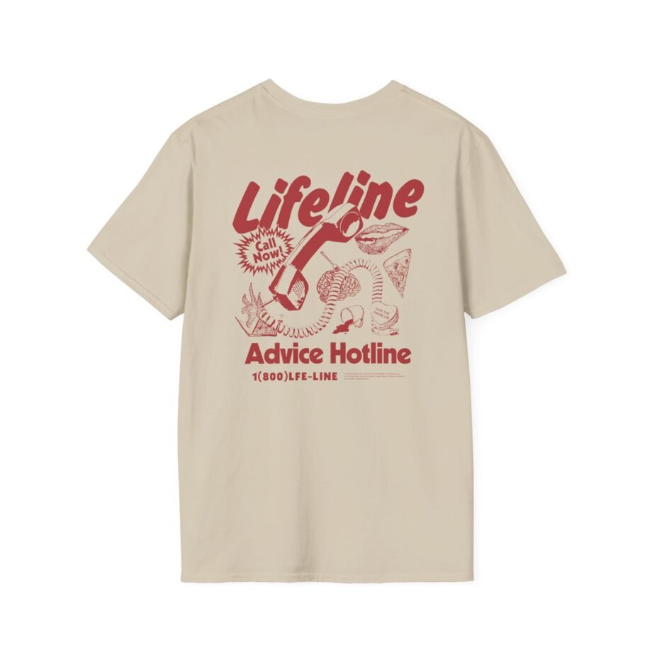Chris D Elia Lifeline Advice Hotline Unisex Softstyle T-shirt