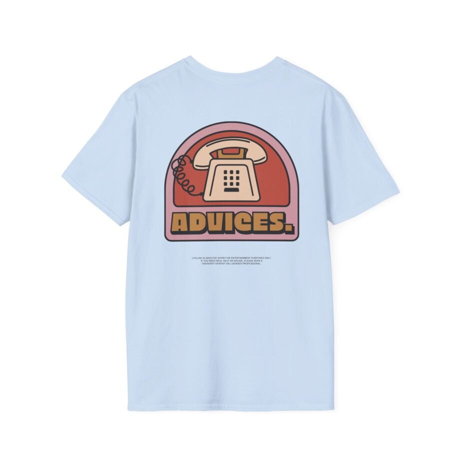Chris D Elia Advices Natural Unisex Softstyle T-shirt