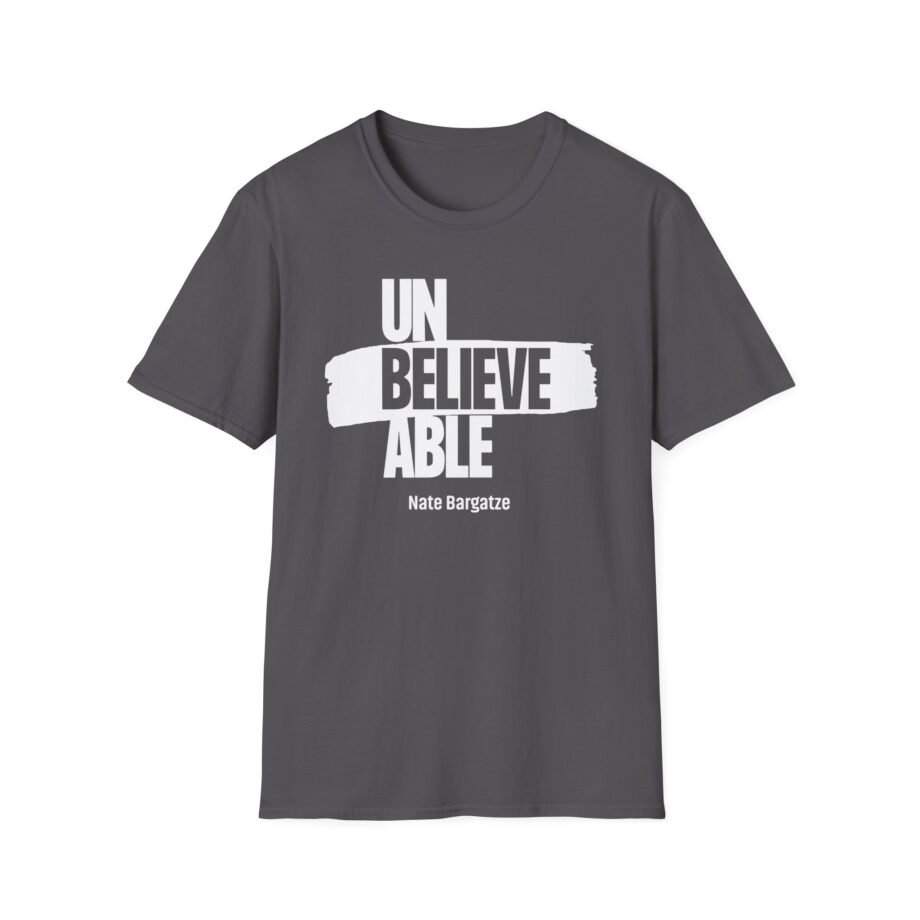 Nate Bargatze Unbelievable Unisex Softstyle T-shirt