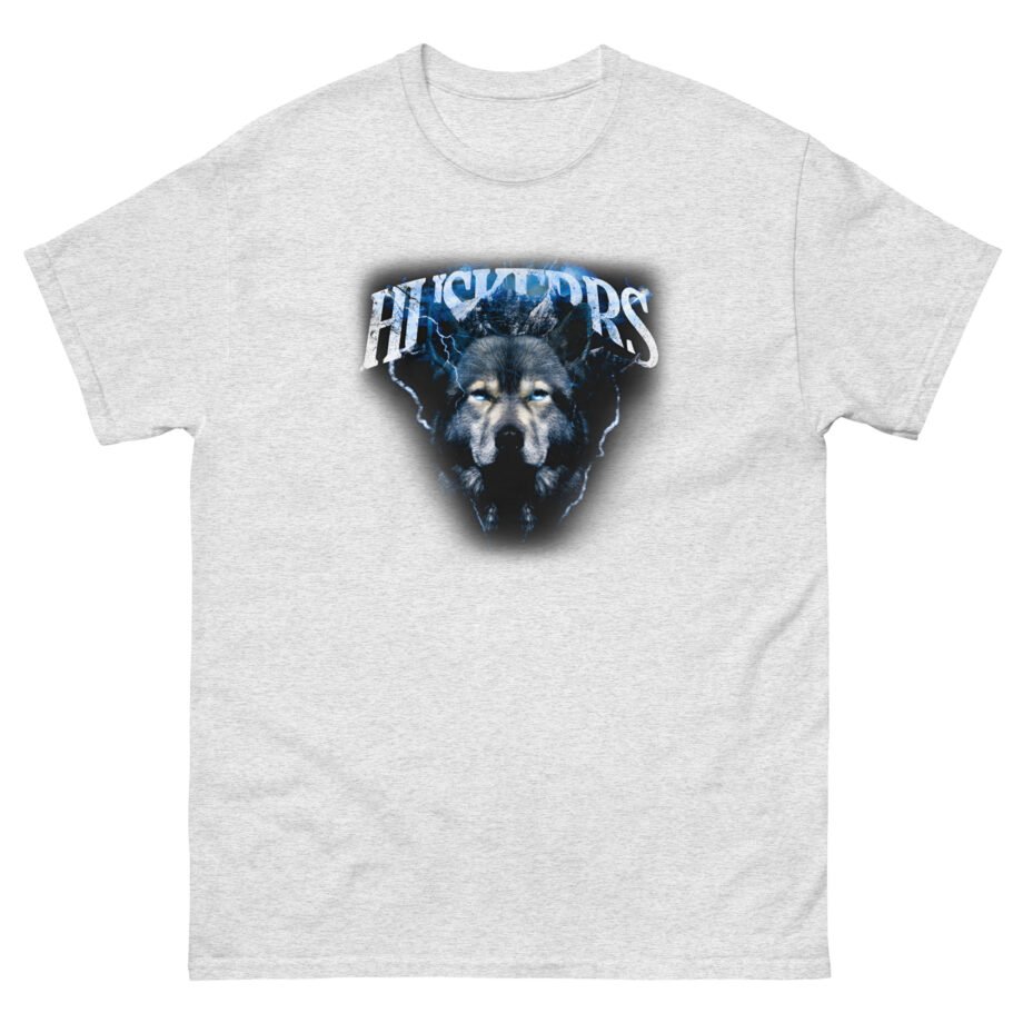 HusKerrs Lightning Wolf Unisex classic tee