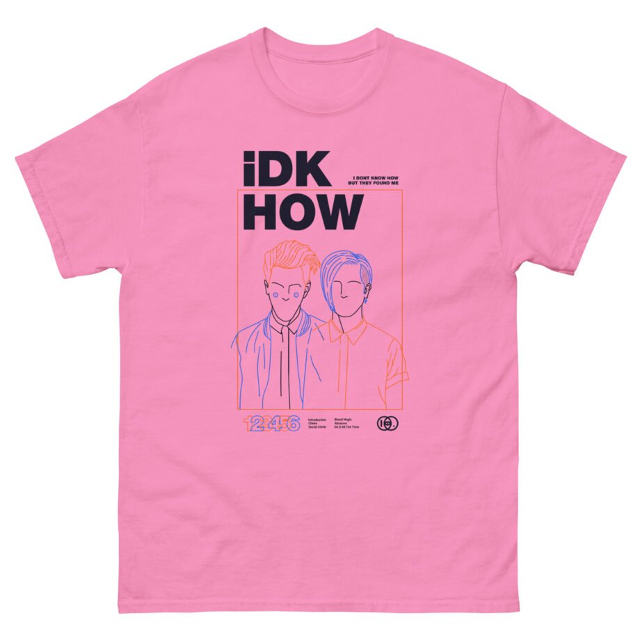 iDKHOW OUTLINES Unisex classic tee