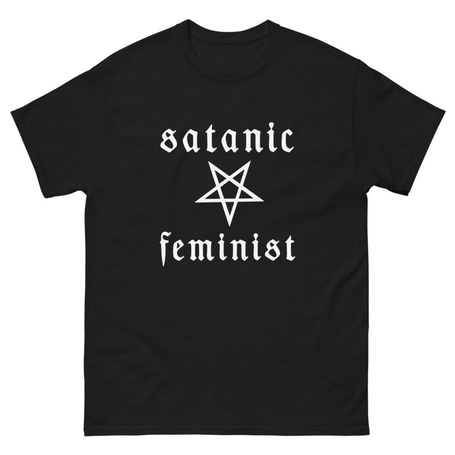 Twin Temple Satanic Feminist Unisex classic tee