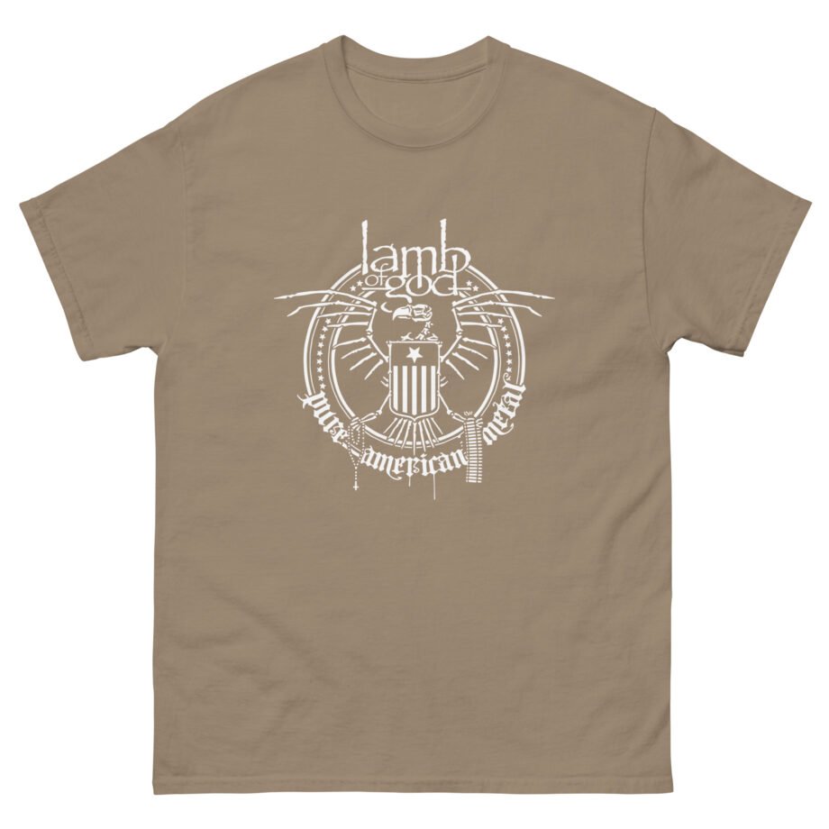 Lamb of God Skeleton Eagle Unisex classic tee
