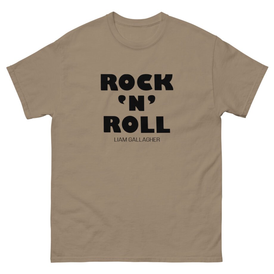 Liam Gallagher Amplified Rock N Roll Unisex classic tee