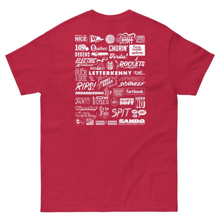 Letterkenny Slogans Unisex classic tee