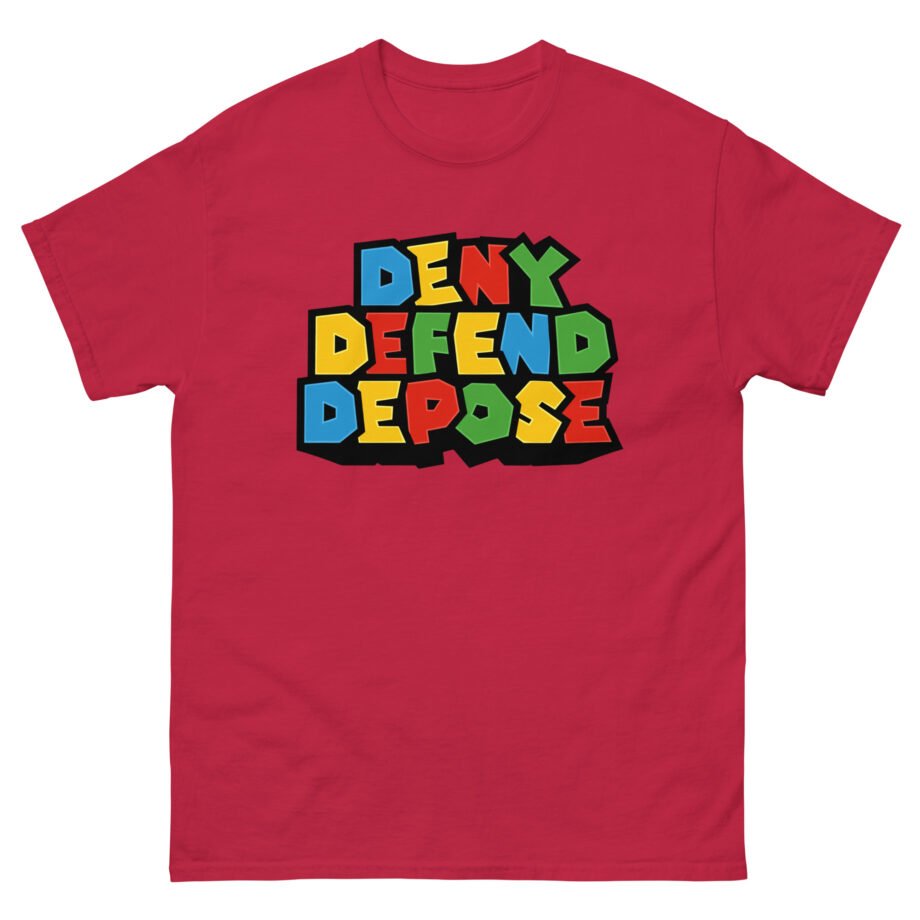 Deny Defend Depose Unisex classic tee