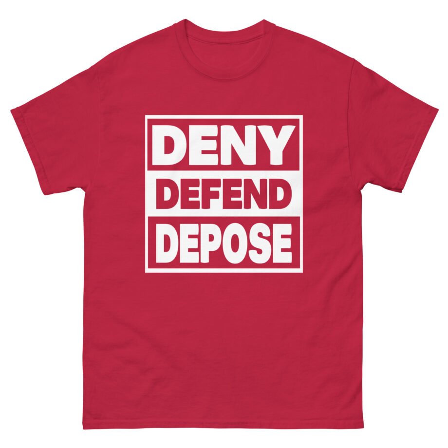 Deny Defend Depose Unisex classic tee