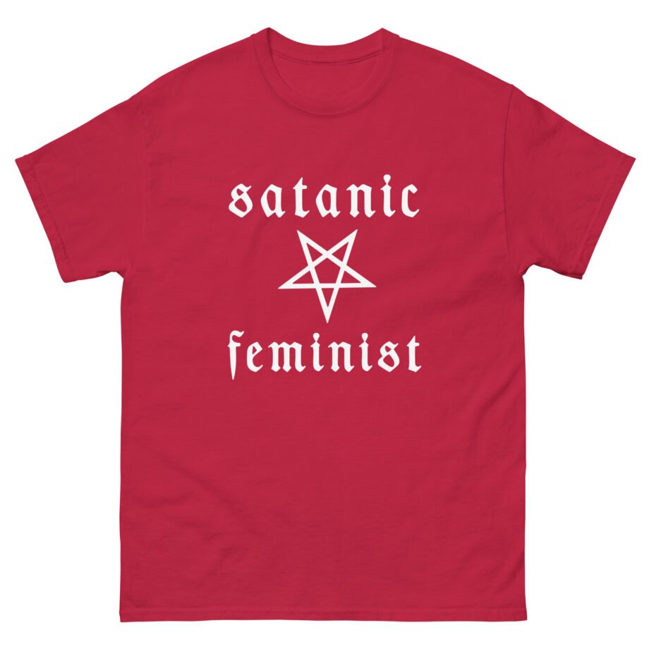 Twin Temple Satanic Feminist Unisex classic tee