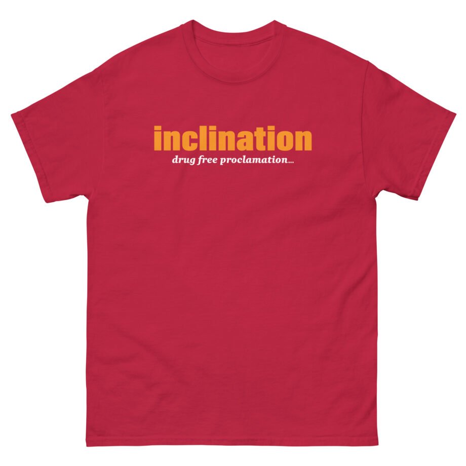 Inclination Drug Free Unisex classic tee