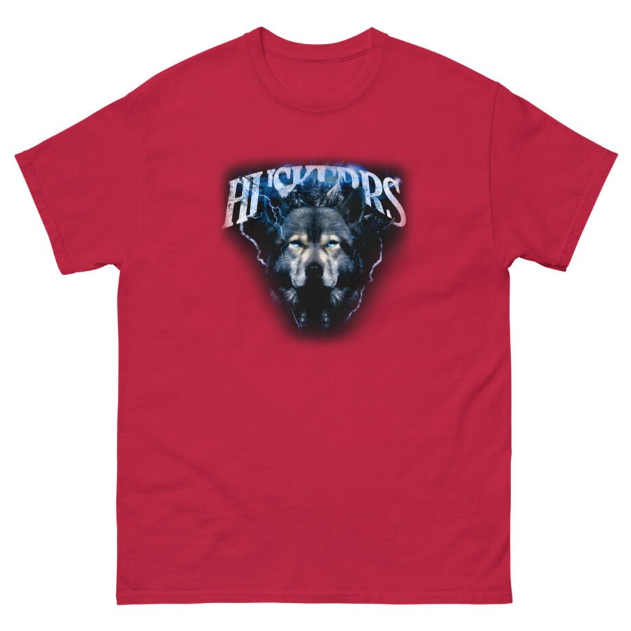 HusKerrs Lightning Wolf Unisex classic tee